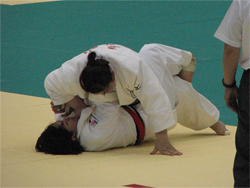 石山選手　見事な一本勝ち